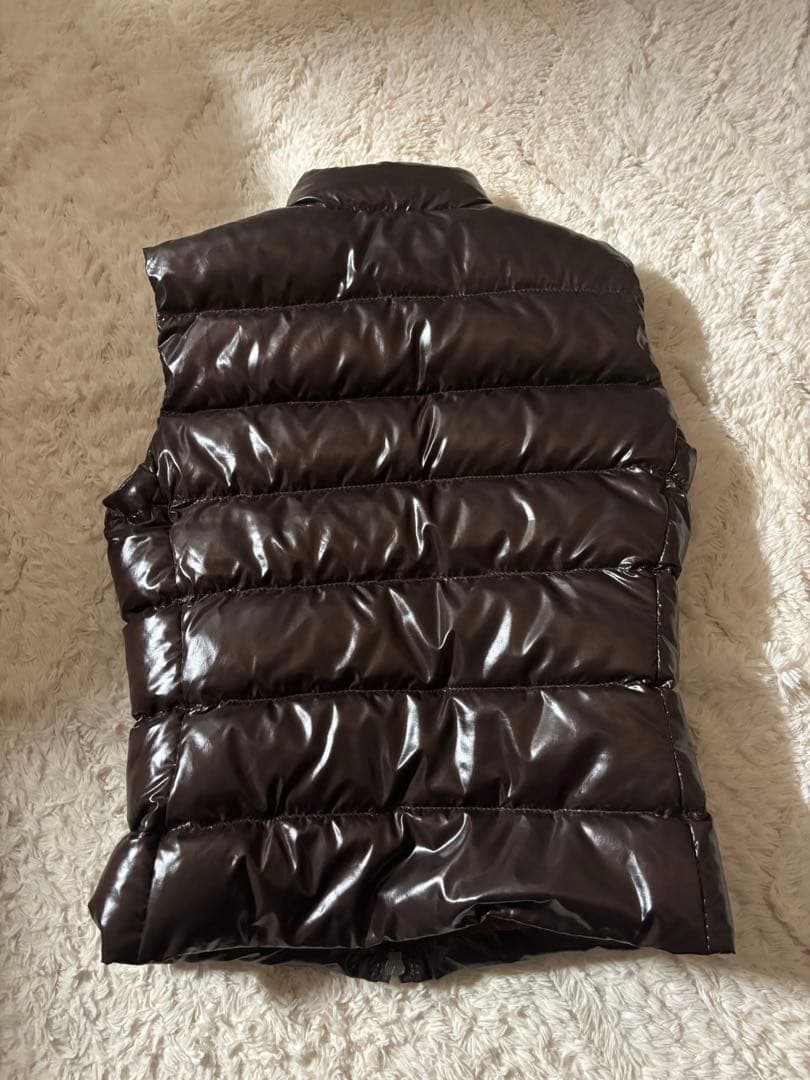 モンクレール ダウンベスト ダークブラウン00