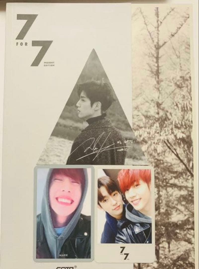 GOT7 7for7 セカンドプレス　マーク　セット　ユニット　ジニョン