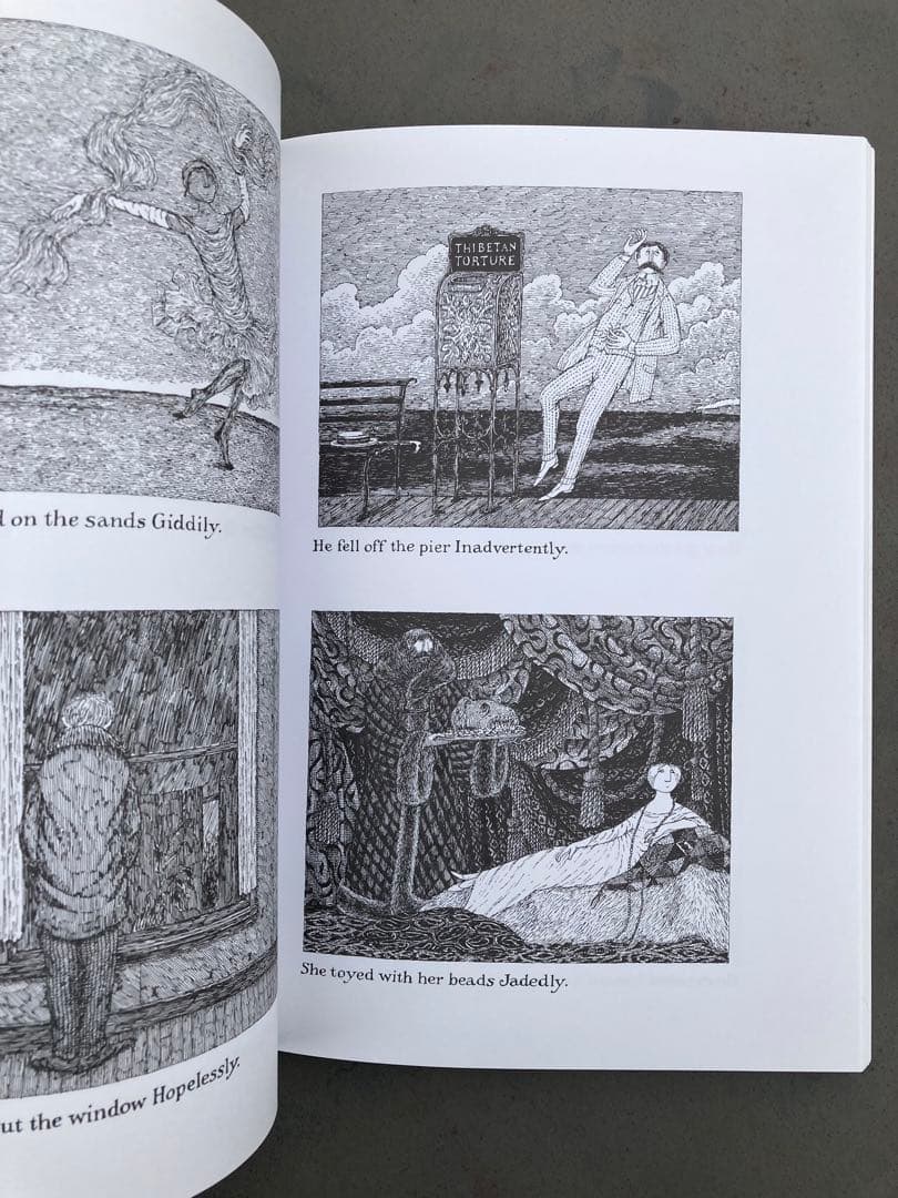 EDWARD GOREY エドワード・ゴーリー 絵本 ３冊セット