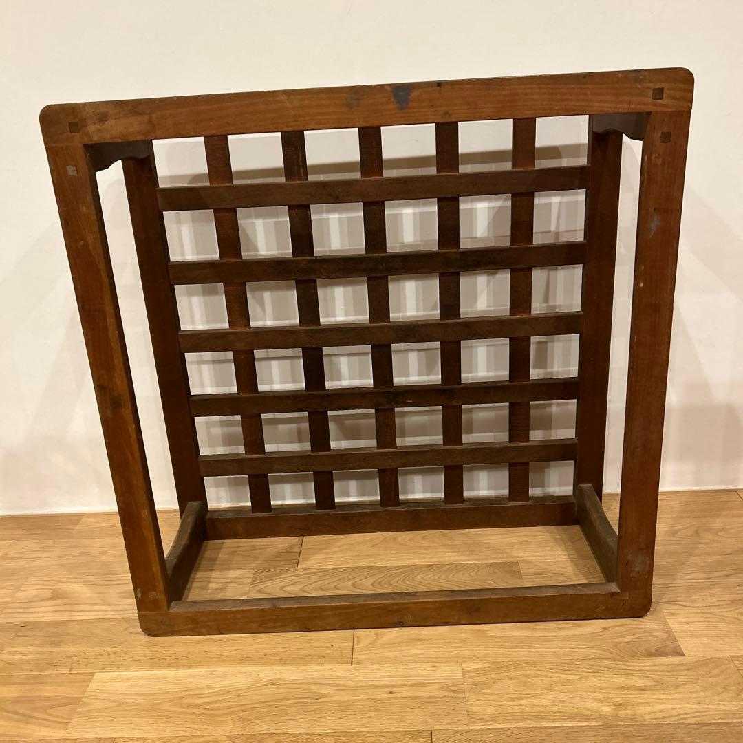 古道具　古家具　昭和レトロ　　生活雑貨　蚤の市 古い炬燵のテーブル