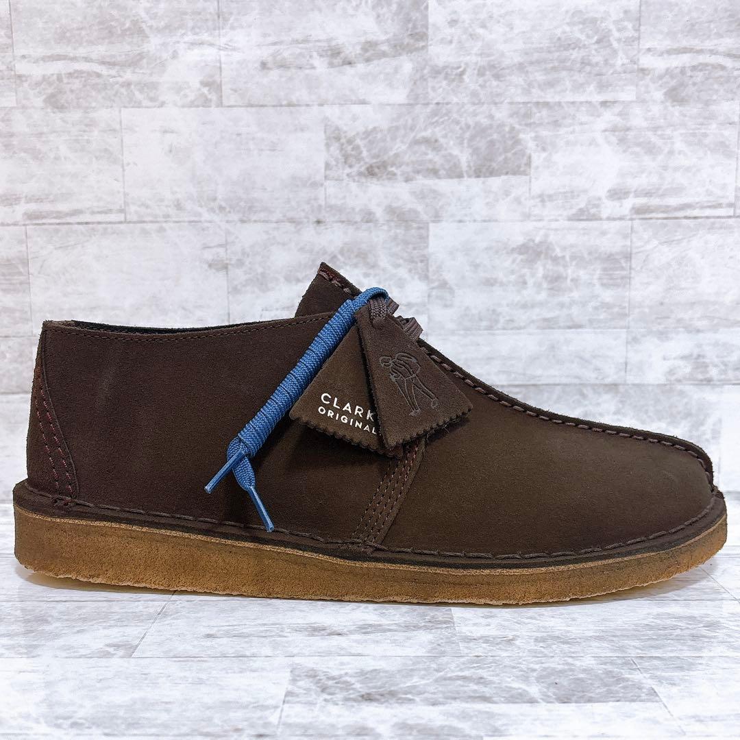 新品✨Clarks クラークス デザートトレック ブーツ UK9 27cm 濃茶