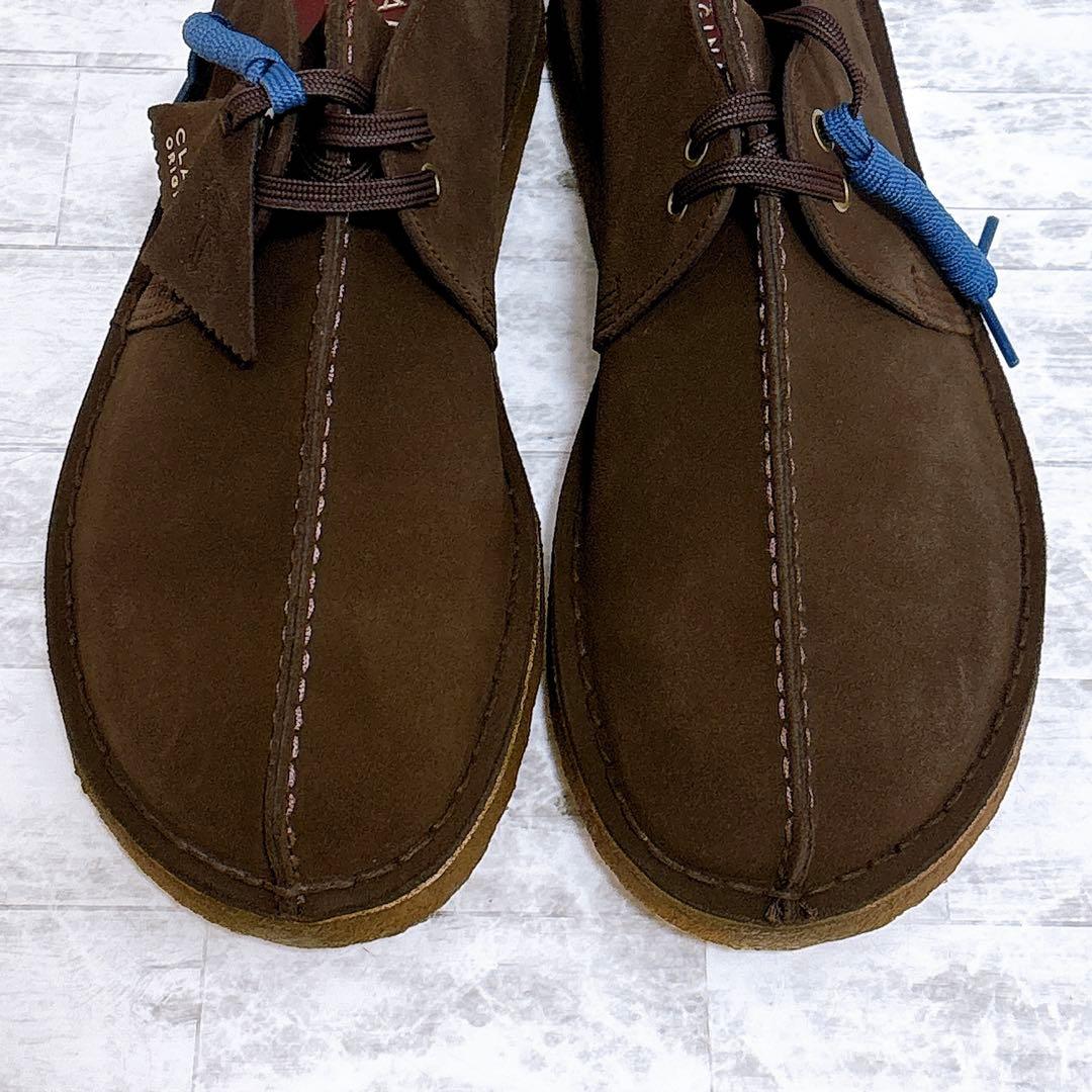 新品✨Clarks クラークス デザートトレック ブーツ UK9 27cm 濃茶