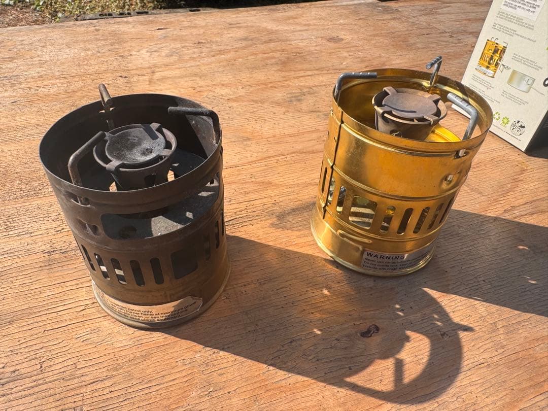 OPTIMUS SVEA シングルバーナー 123R 箱にシール跡有