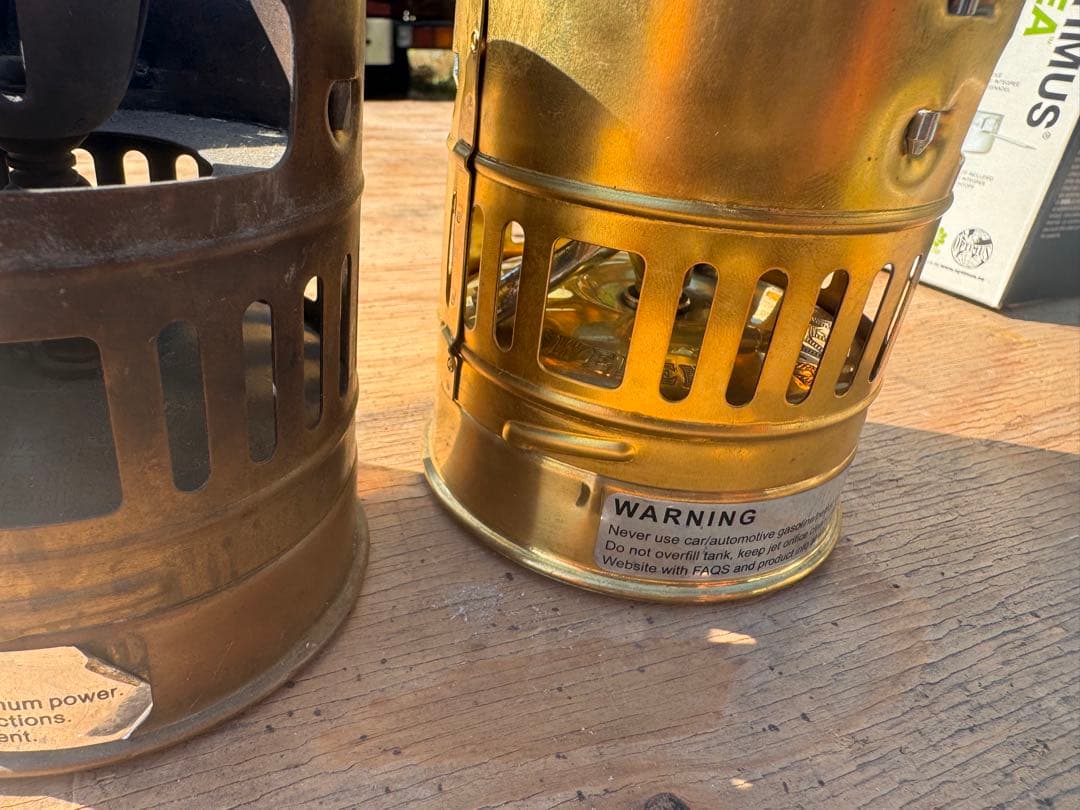 OPTIMUS SVEA シングルバーナー 123R 箱にシール跡有