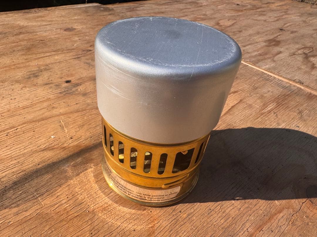 OPTIMUS SVEA シングルバーナー 123R 箱にシール跡有