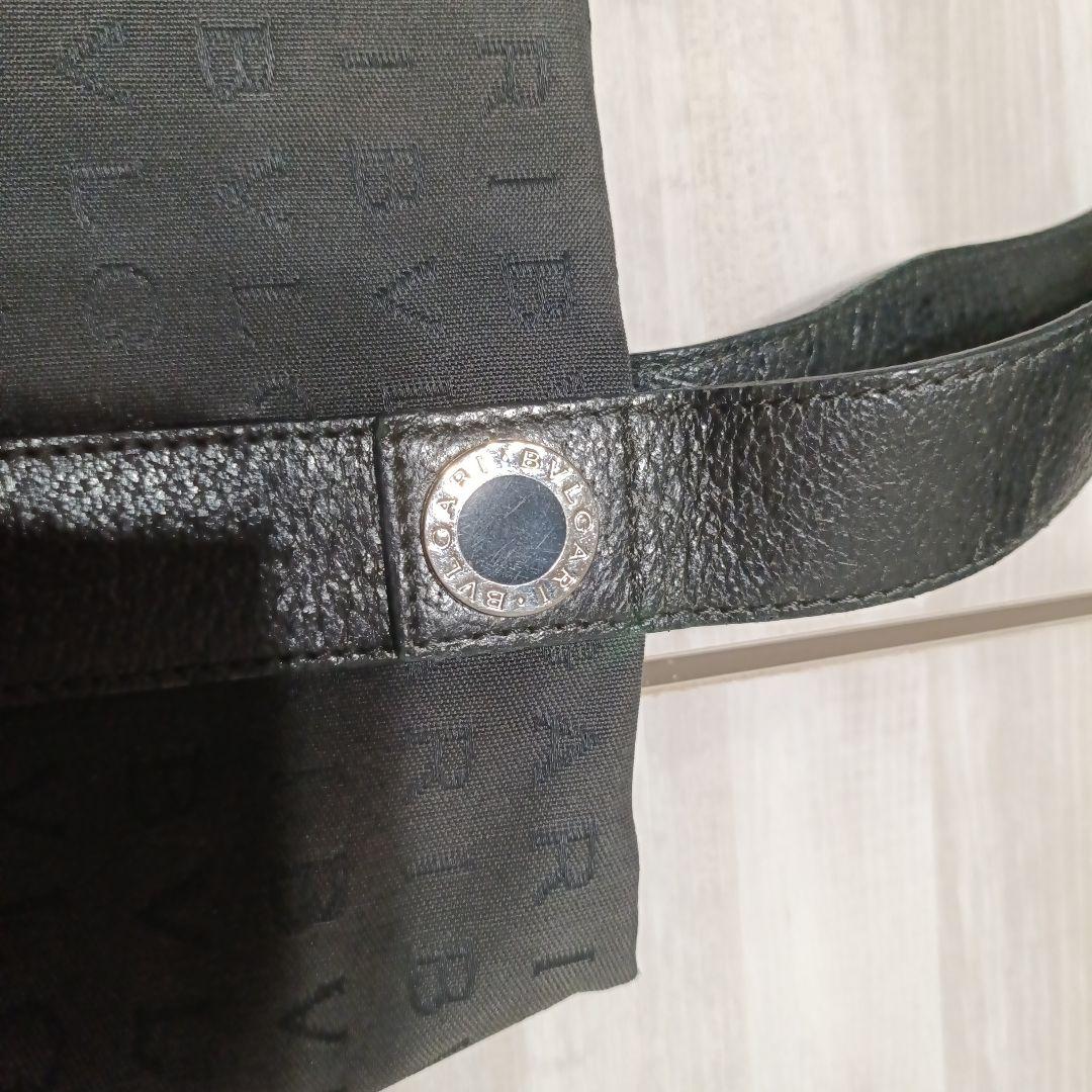 【BVLGARI】 ブラック トートバッグ