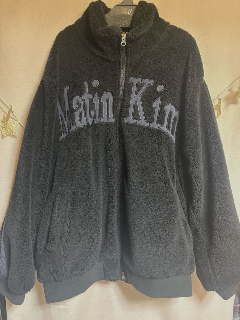 ジャケット・アウター Matin Kim TEDDY FLEECE JUMPER