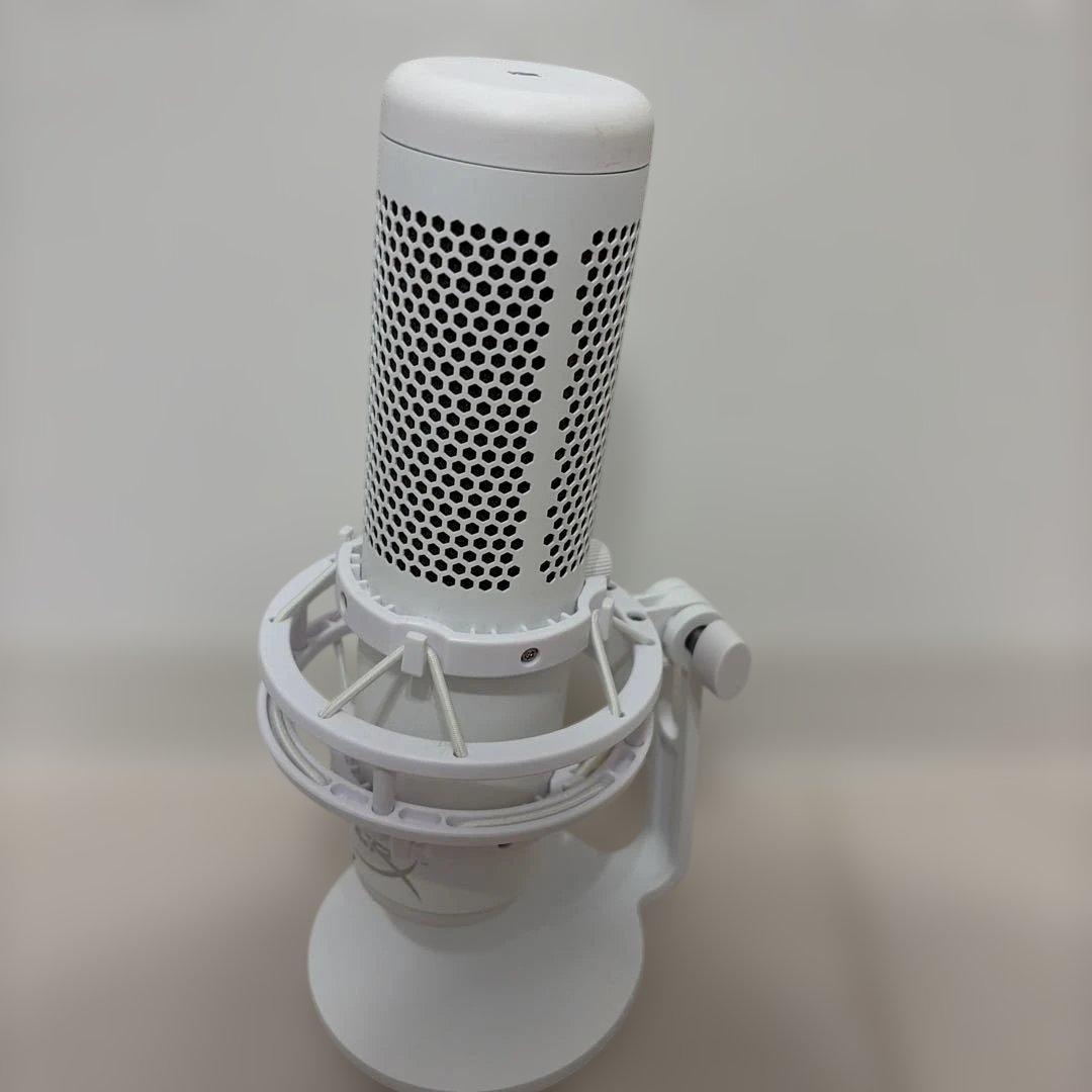 HyperX QuadCast S ホワイト USBコンデンサーマイク