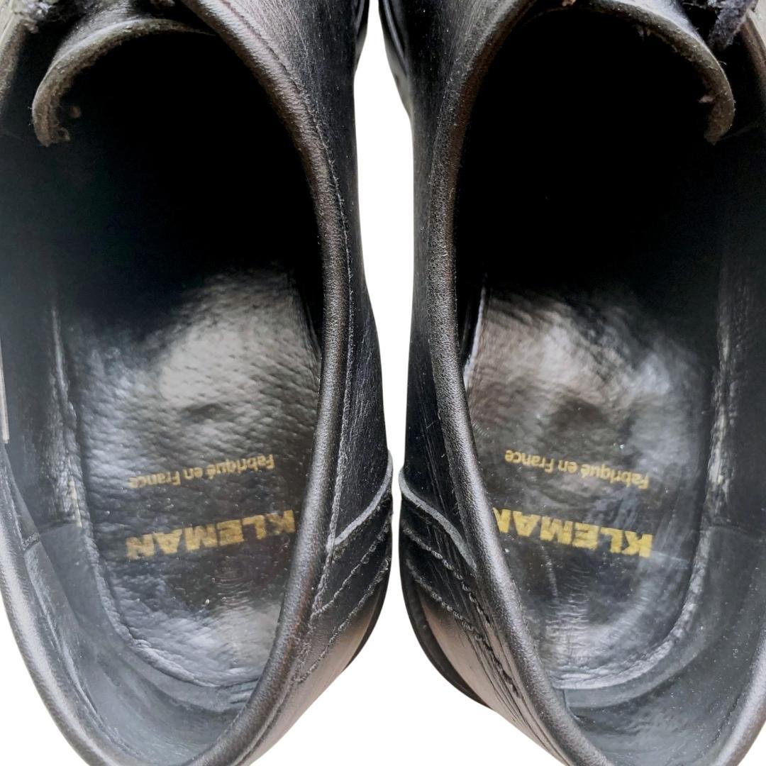 KLEMAN PADROR パドレ チロリアンシューズ ブラック EU42