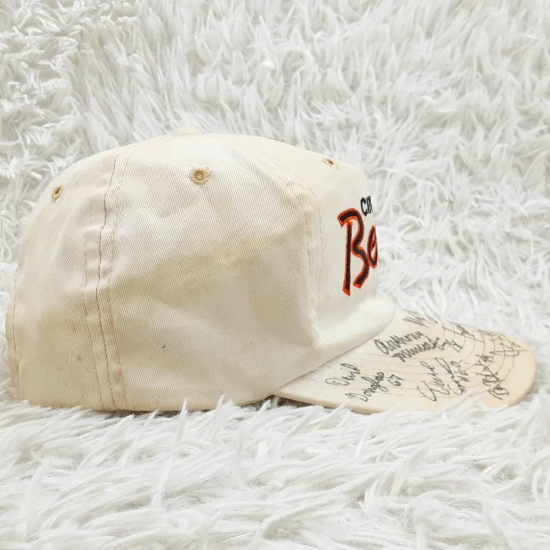 希少◎NFL シンシナティベンガルズ サイン入りキャップ ヴィンテージ 観賞用