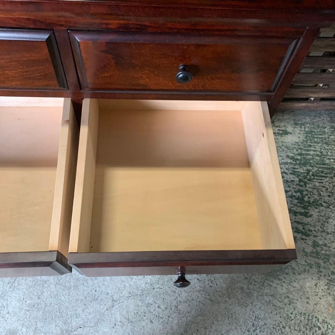 H589\" 古潭民芸家具 タンス 8杯 W1190