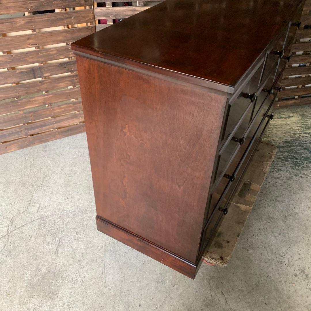 H589\" 古潭民芸家具 タンス 8杯 W1190