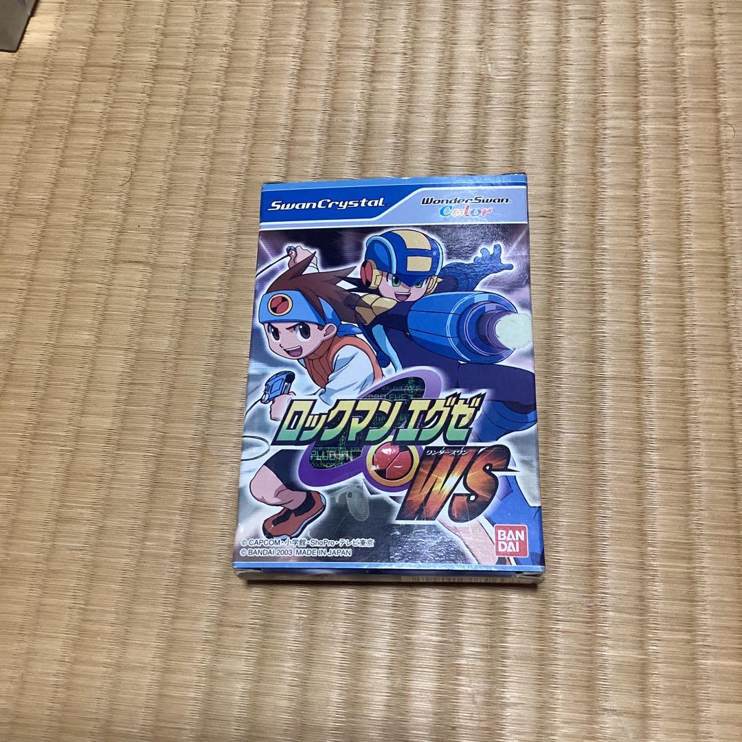 希少　ロックマンエグゼWS ワンダースワン カセット付き