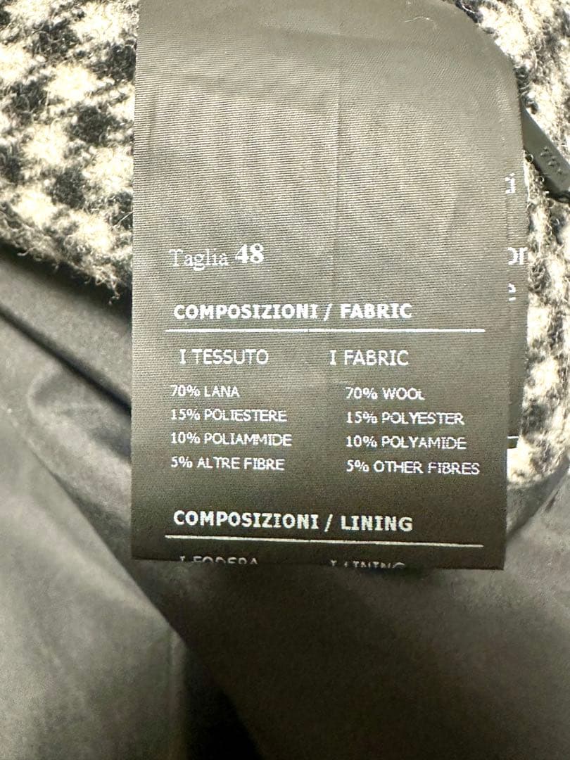 244さま　hevo イーヴォ シングルベルテッドコート OSTUNI 48