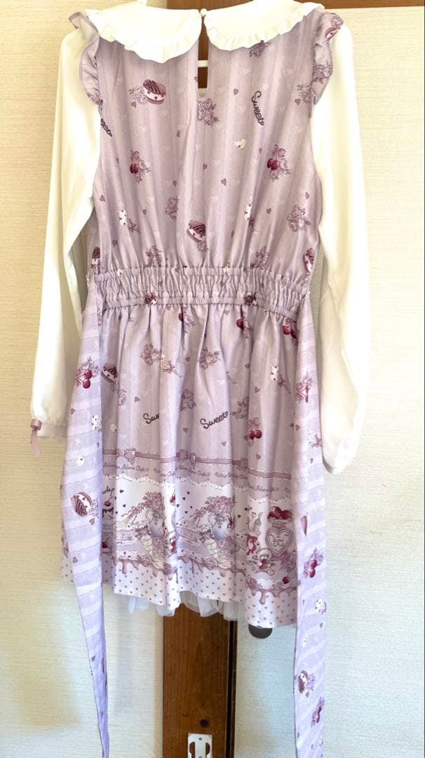 LIZLISA♡Whip Bear  Cafe 柄ワンピース