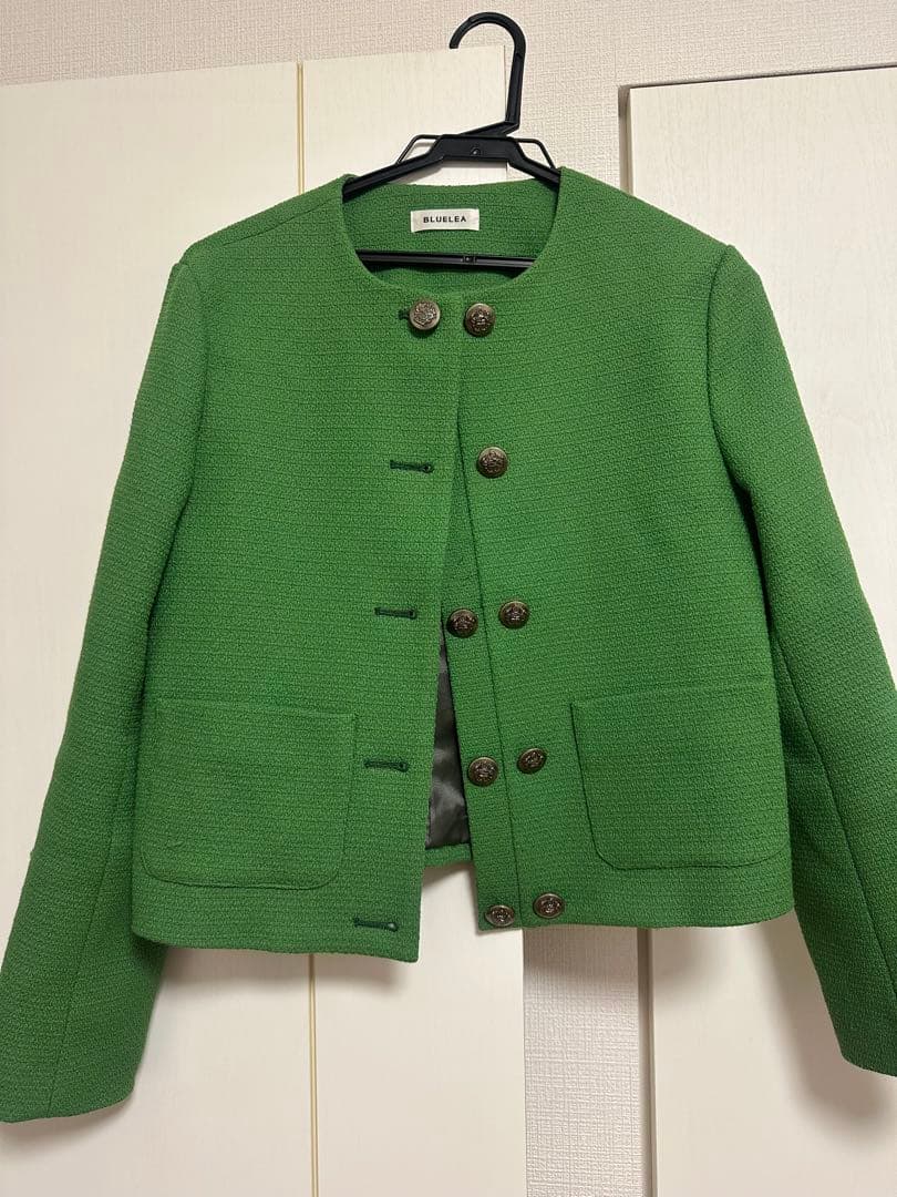 bluelea ブルレア　ジャケット　グリーン