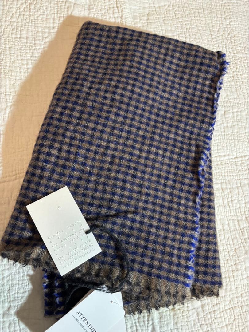 新品未使用 ダニエラグレジス カシミア ストール 140×70㎝