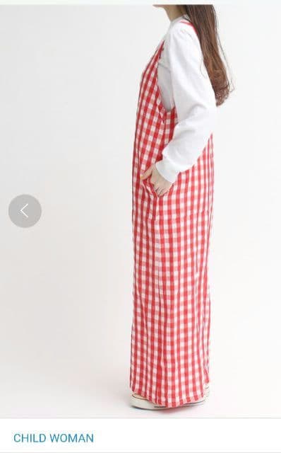 CHILD WOMAN サロペット