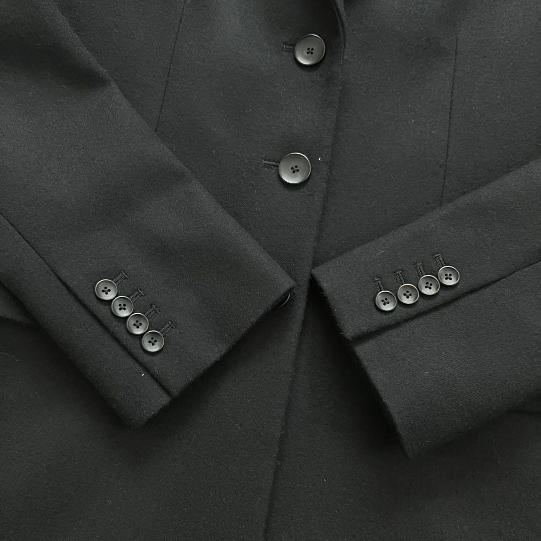 美品 ポールスミス チェスターコート 黒 42 ウール100%