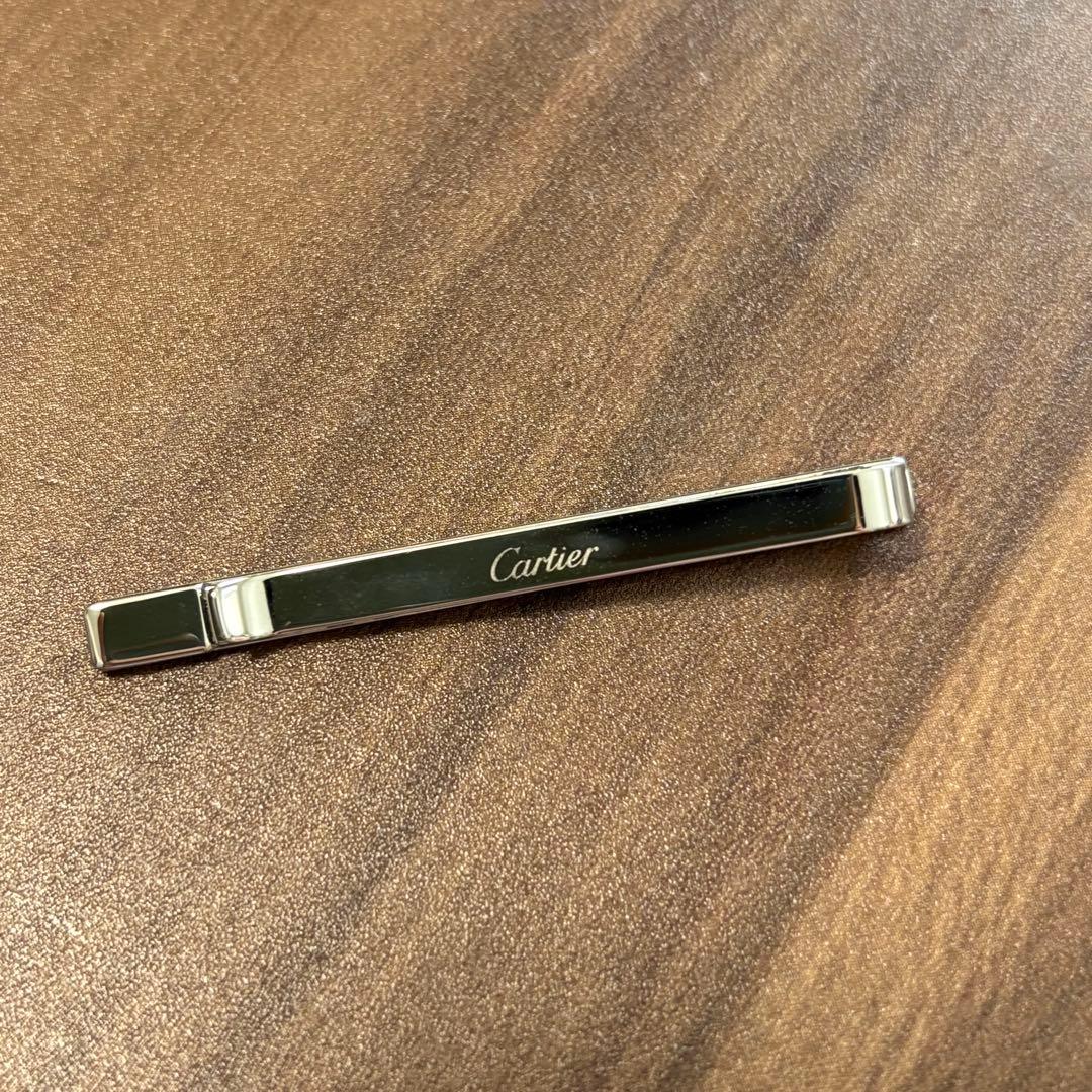 カルティエ ネクタイピン Santos de Cartier tie clip