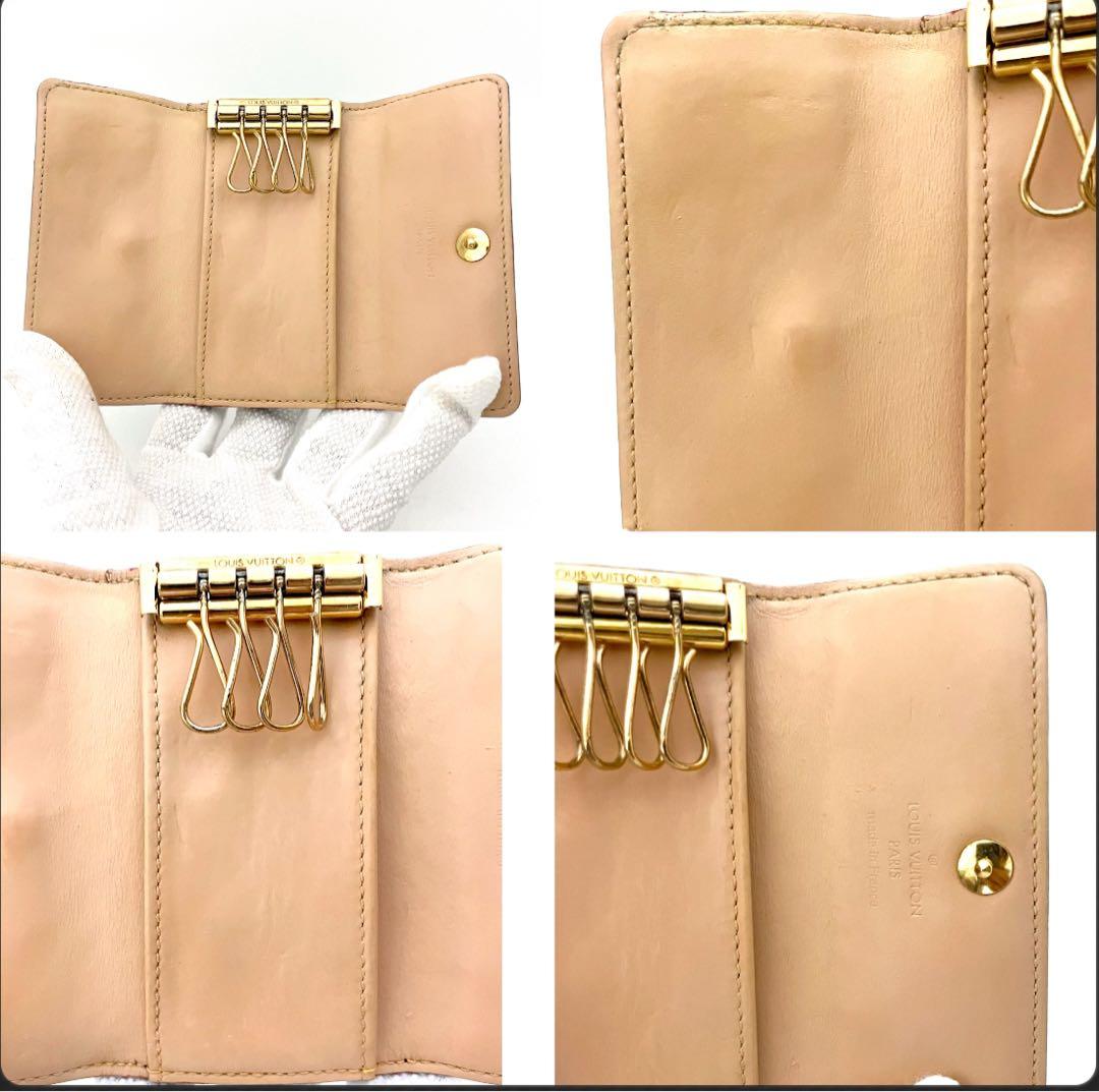 ルイヴィトン ミュルティクレ4 マルチカラー ノワール 黒 4連 キーケース