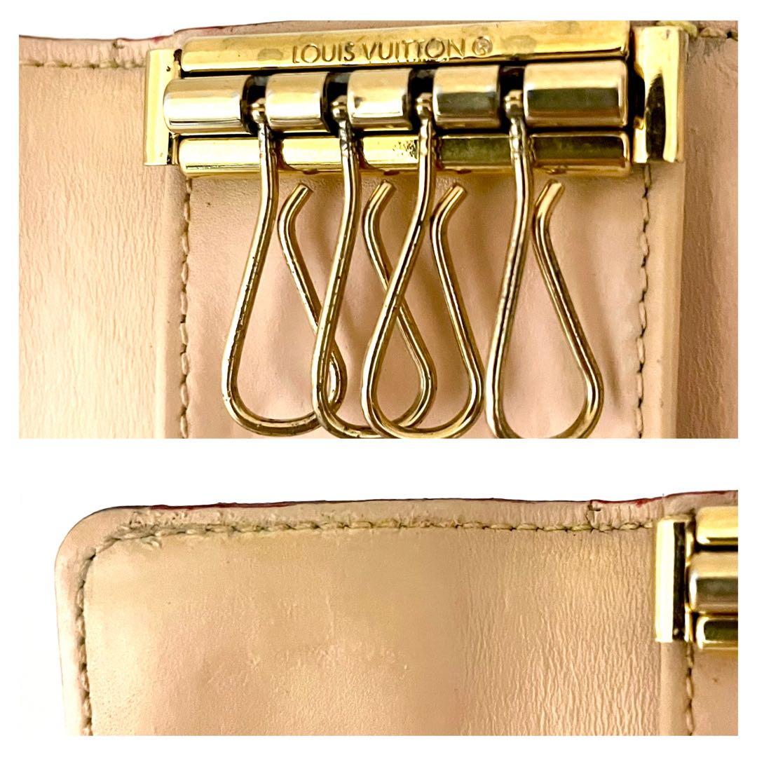 ルイヴィトン ミュルティクレ4 マルチカラー ノワール 黒 4連 キーケース