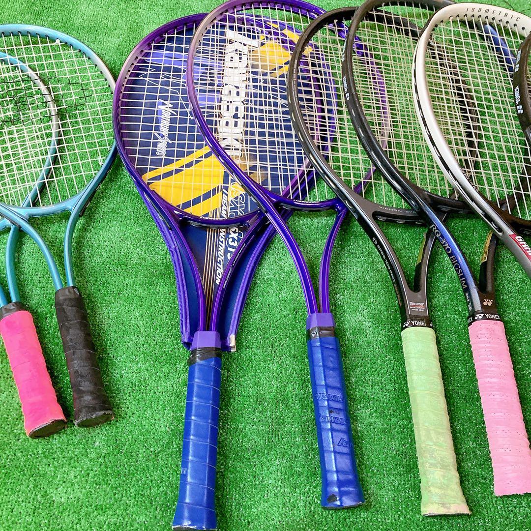 テニスラケット　8本セット　まとめ売り　yonex kawasaki