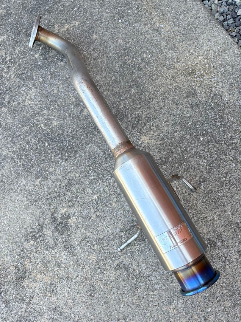 FUJITSUBO スポーツマフラー RIVID GK5 フィット用 約5年使用