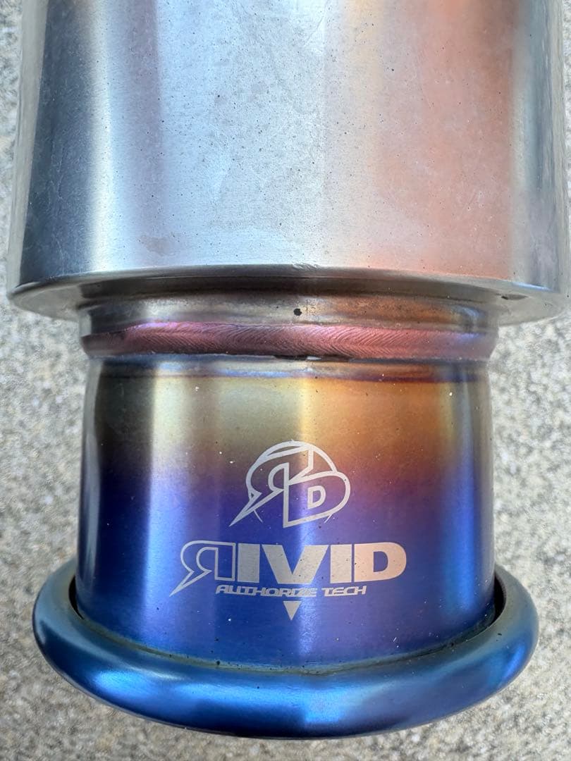 FUJITSUBO スポーツマフラー RIVID GK5 フィット用 約5年使用