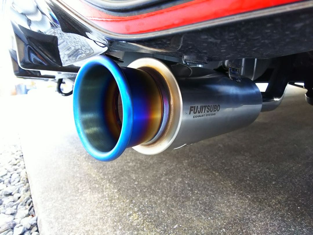 FUJITSUBO スポーツマフラー RIVID GK5 フィット用 約5年使用