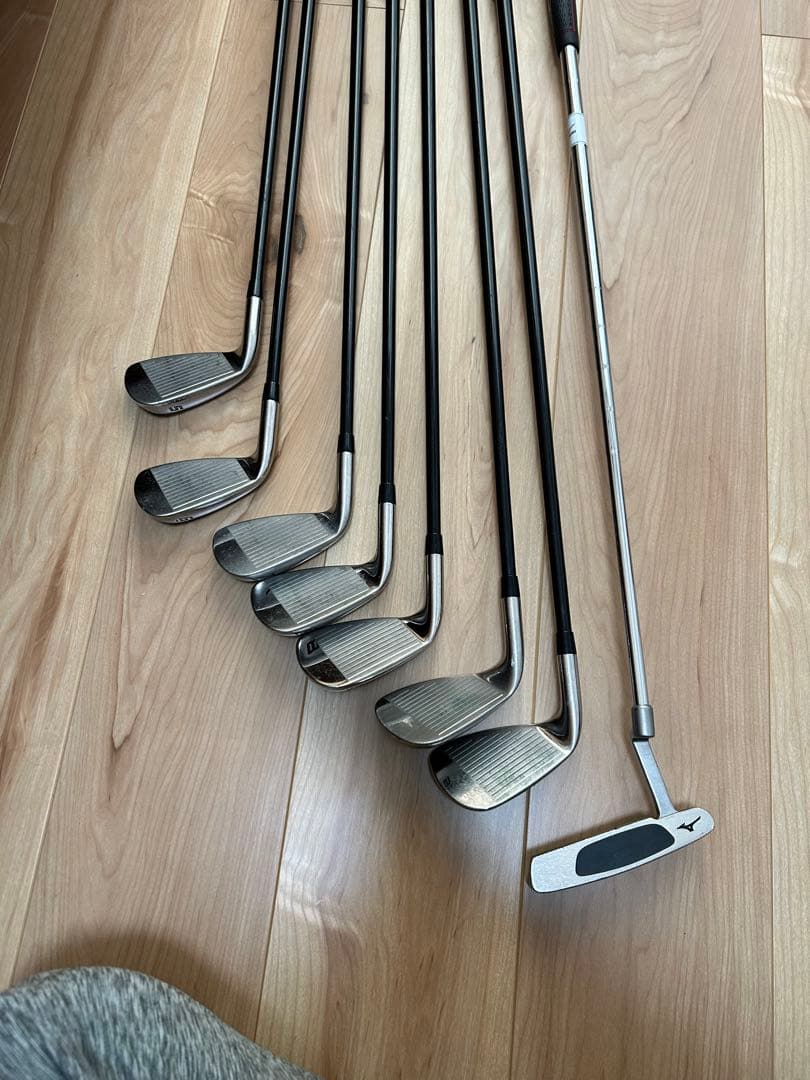 ミズノMizunoゴルフクラブ フルセット☆キャディバッグ付 初心者メンズ 右R