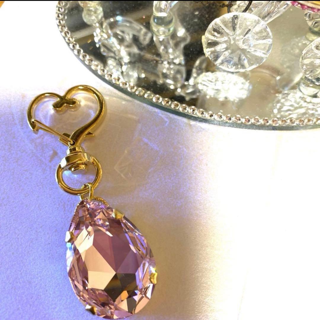 みなくるさま❤️スワロフスキー　スカーフ留め　ヘアゴム❣️ バンスクリップ