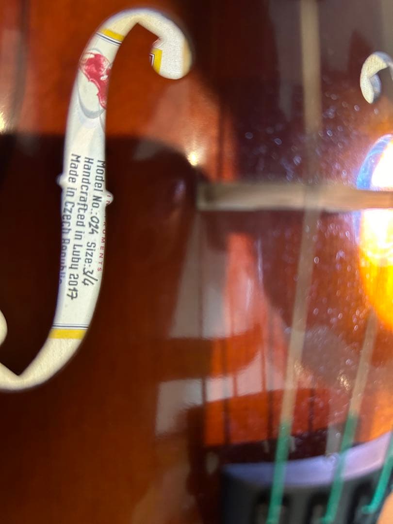 バイオリン アースミュージック ARS MUSIC 024 サイズ3/4 ケース