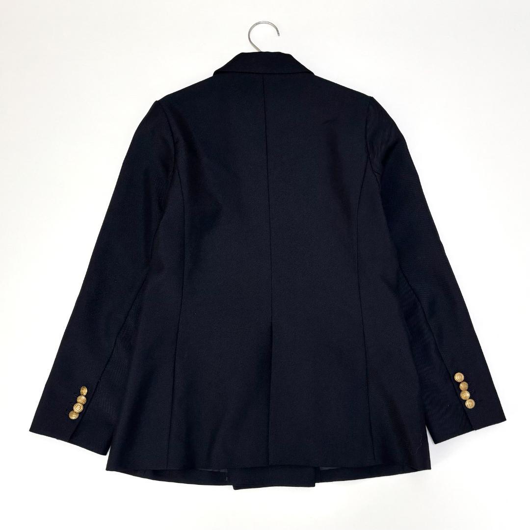 美品　ジャーナルスタンダードレリューム　ギャバネイビーブレザー　ネイビー　38