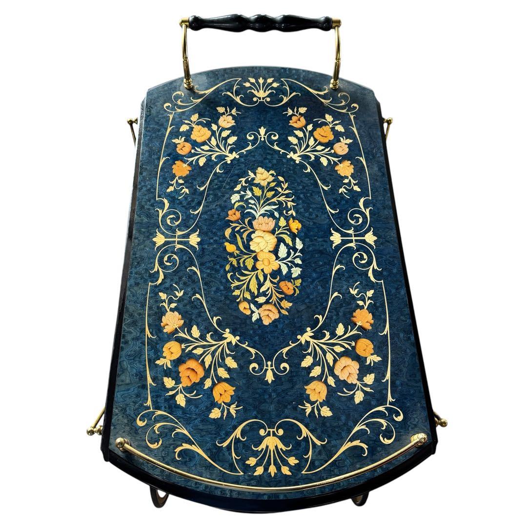 イタリア製 アンティーク 配膳ワゴン キッチンワゴン