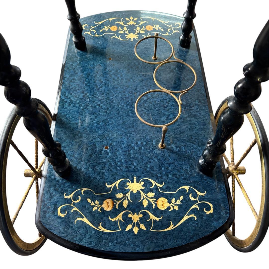 イタリア製 アンティーク 配膳ワゴン キッチンワゴン