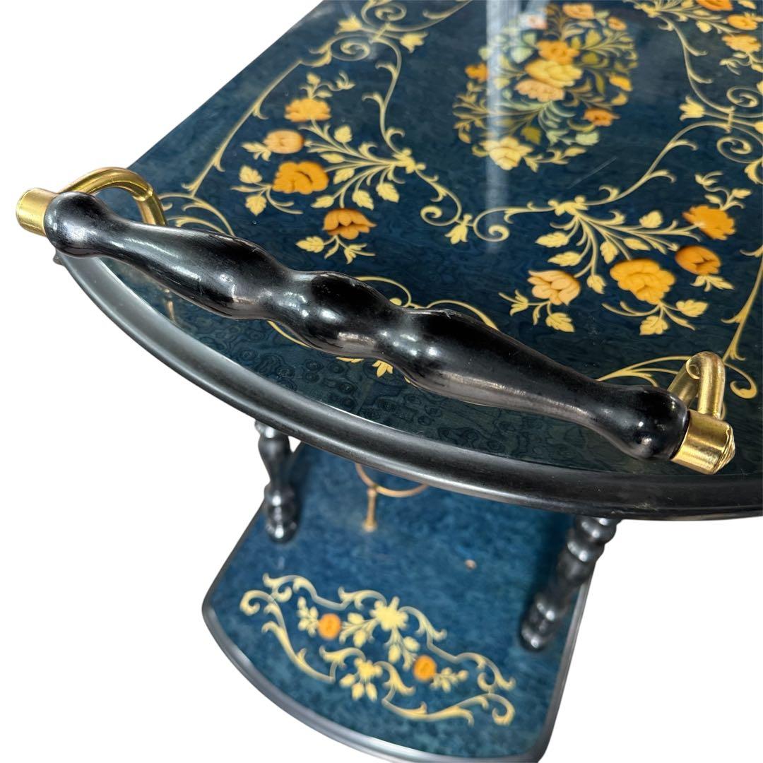 イタリア製 アンティーク 配膳ワゴン キッチンワゴン