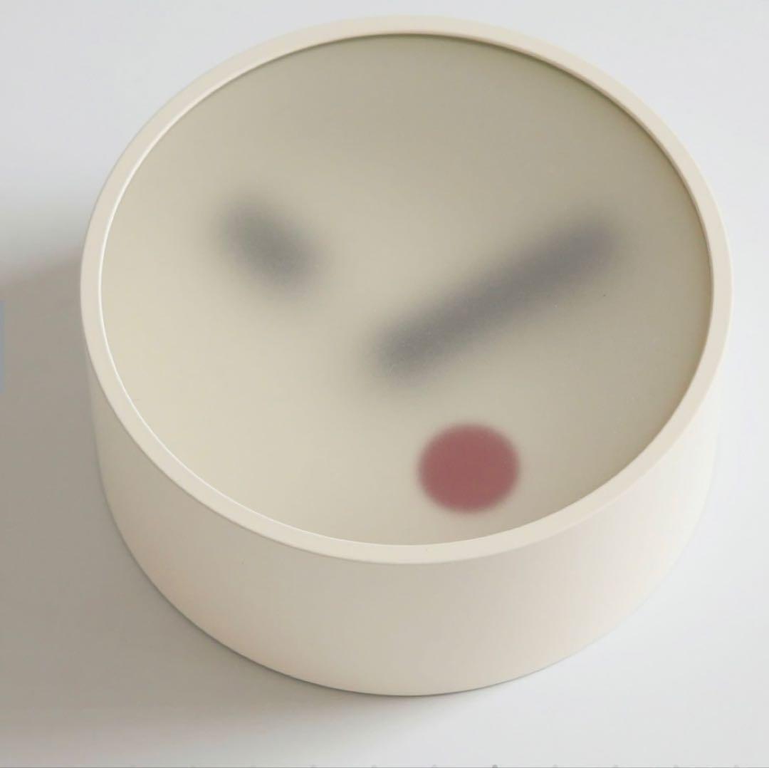 【新品・未使用】Lemnos kehai 掛け時計 KM22-01 WH