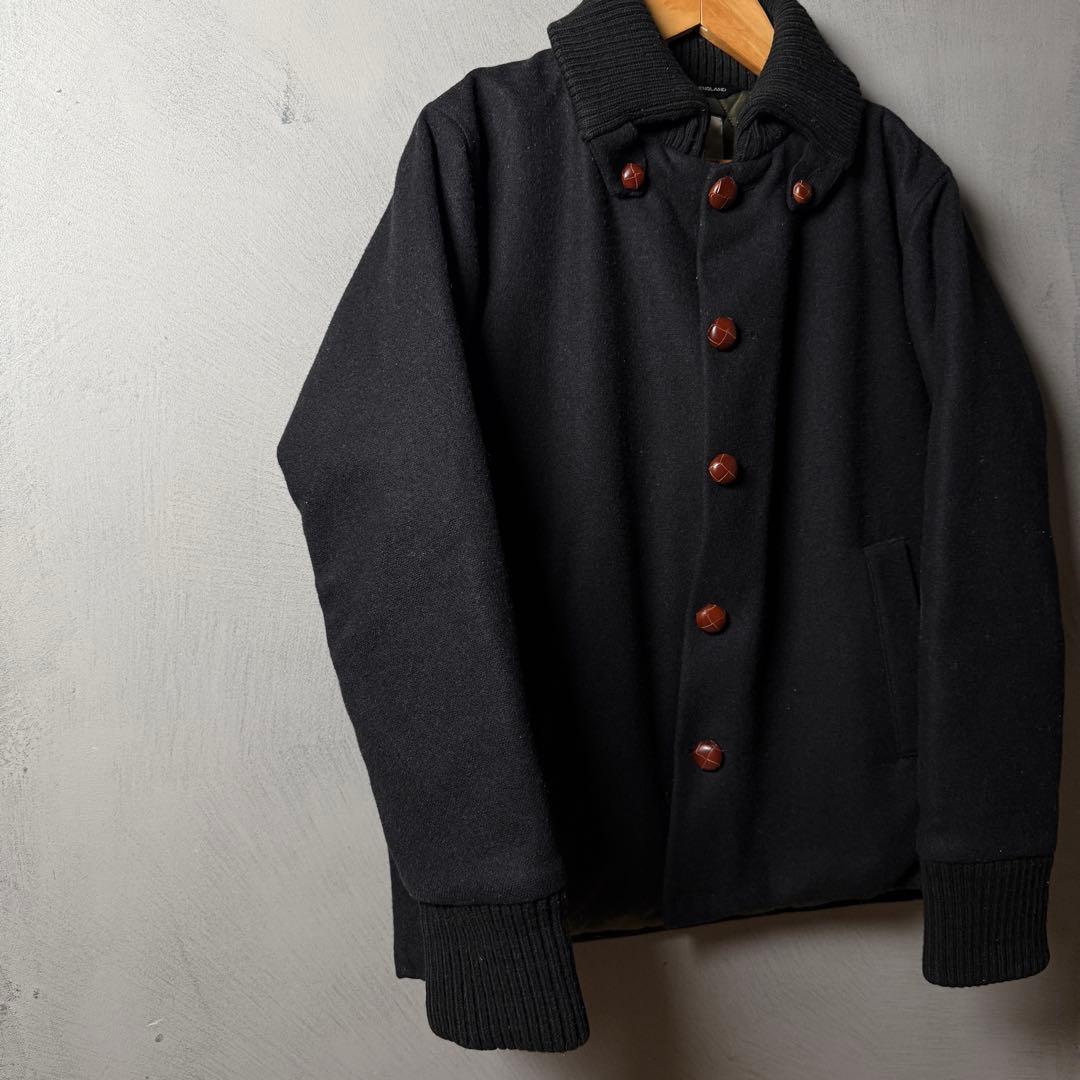 【極美品・希少サイズ】　ヤーモ　yarmo ドンキーコート　36 黒