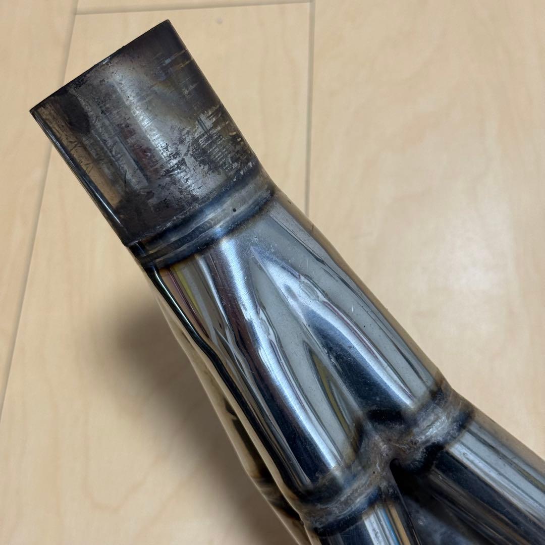 WR'S EX+デルケビック カーボンマフラー サイレンサー ZR250B