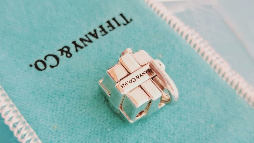 ティファニー ボウ ボックス ロック チャーム 925 南京錠 レア