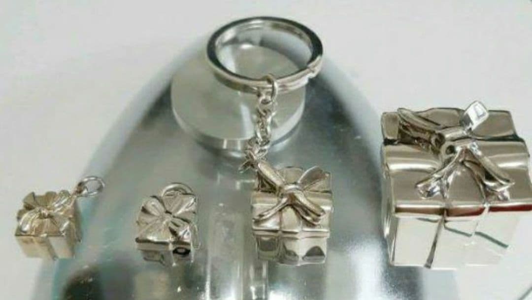 ティファニー ボウ ボックス ロック チャーム 925 南京錠 レア