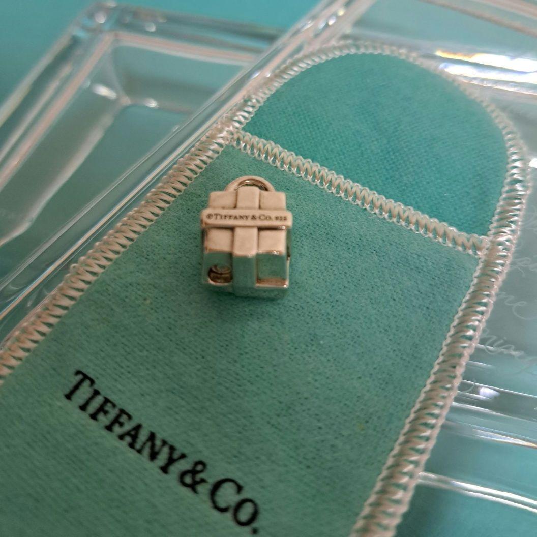 ティファニー ボウ ボックス ロック チャーム 925 南京錠 レア