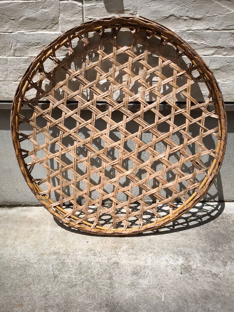 【希少】古民具 古農具 カゴ 籠 レトロ ヴィンテージ 古道具 アンティーク