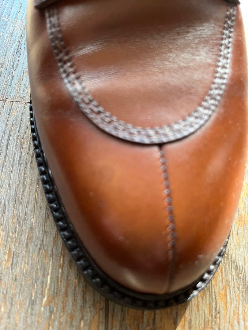 【希少・本店購入品】J.M. WESTON ハーフハント5アイレット　茶　6E