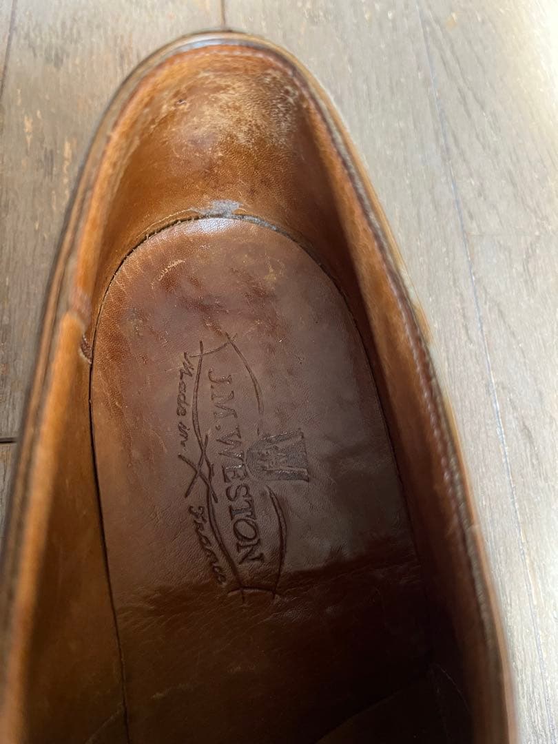 【希少・本店購入品】J.M. WESTON ハーフハント5アイレット　茶　6E