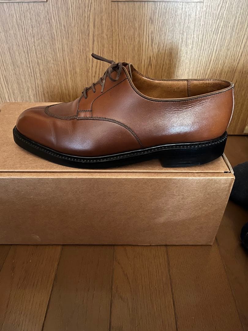 【希少・本店購入品】J.M. WESTON ハーフハント5アイレット　茶　6E