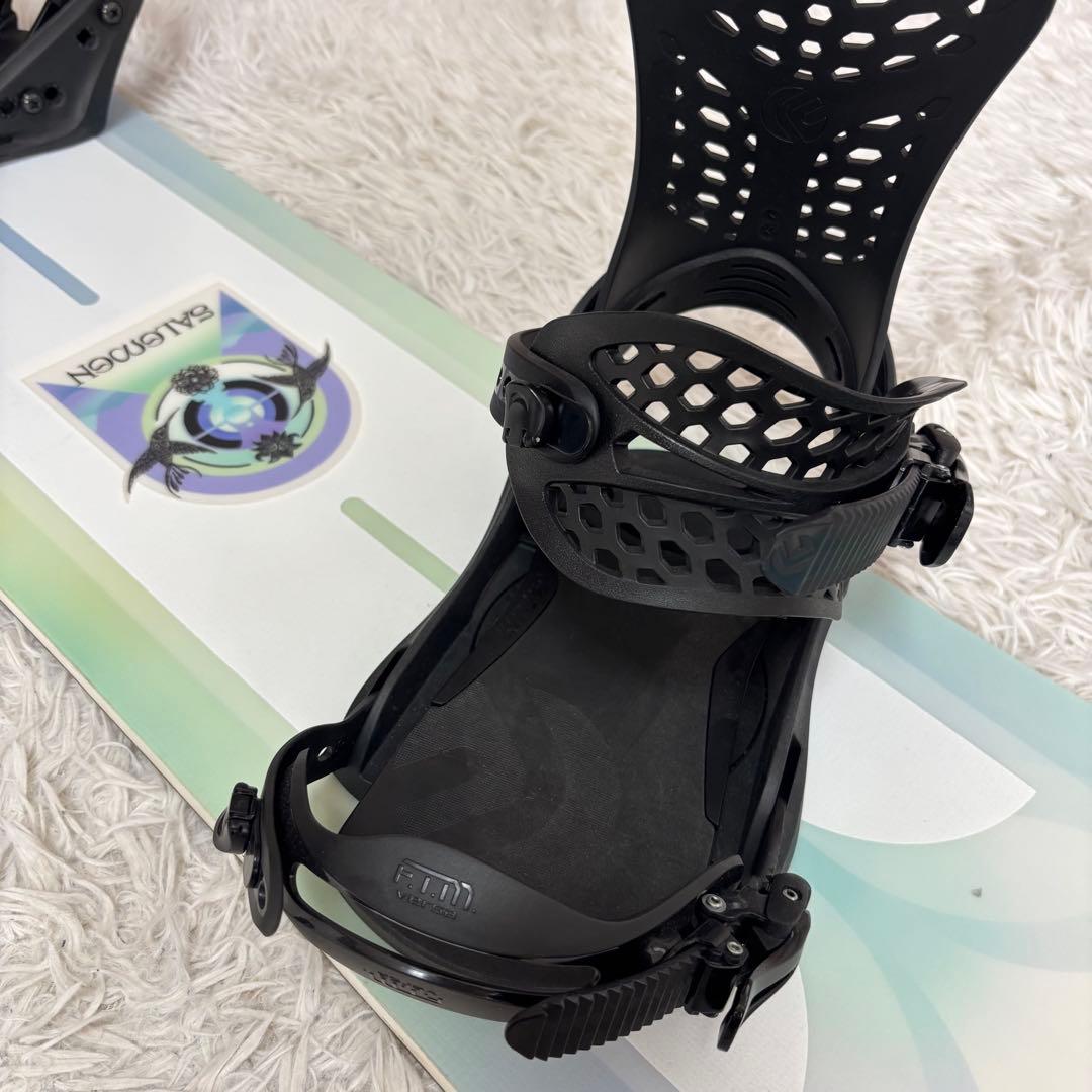 ✨美品✨SALOMON サロモン　LOTUS FLUX 142スノボセット