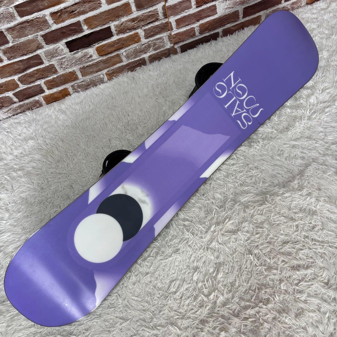 ✨美品✨SALOMON サロモン　LOTUS FLUX 142スノボセット