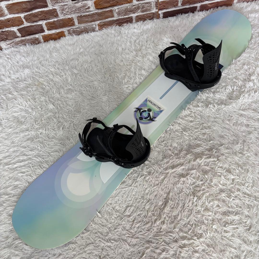 ✨美品✨SALOMON サロモン　LOTUS FLUX 142スノボセット